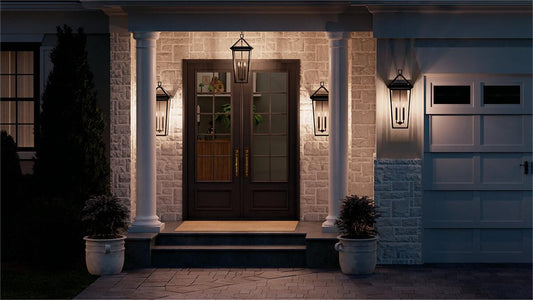 Lights on the Wall: A Playful Ode to Wall-Mounted Outdoor Illumination!