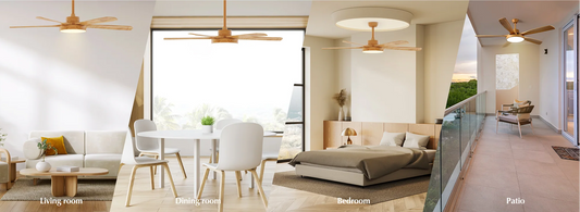 Beat the Heat: Top 5 Benefits of WOMO’s Modern Fan Lights