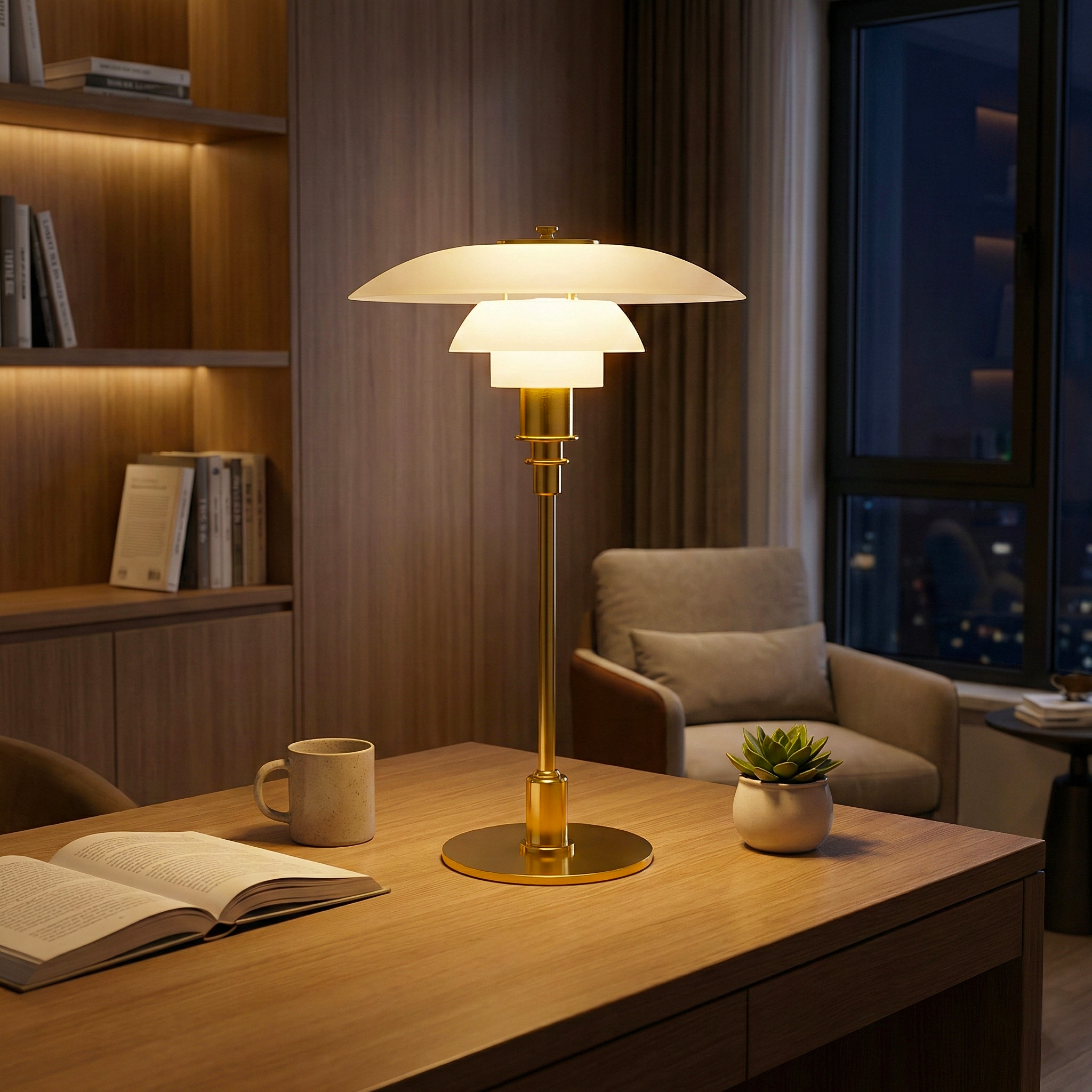 Glass - Table Lamps