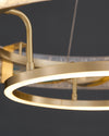 WOMO Enamel Round Brass Chandelier-WM2335 thumbnail