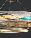 WOMO Enamel Round Brass Chandelier-WM2335 thumbnail