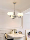 WOMO 1920s Milk Glass Chandelier-WM2301 thumbnail