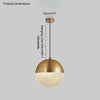 WOMO Prismatic/Milk Glass Globe Pendant Light-WM2065 thumbnail
