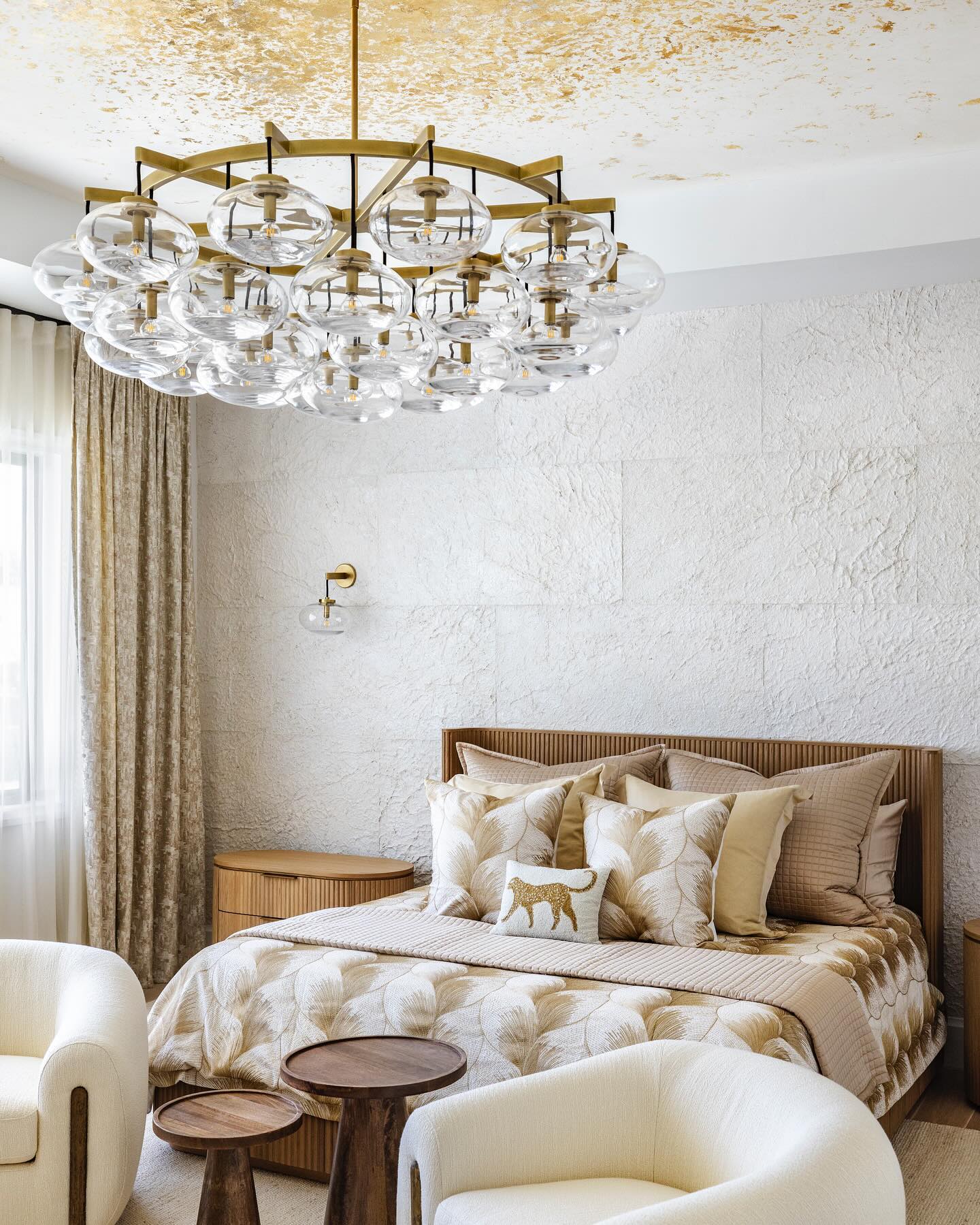 WOMO Globe Glass Cluster Chandelier - Cabrette