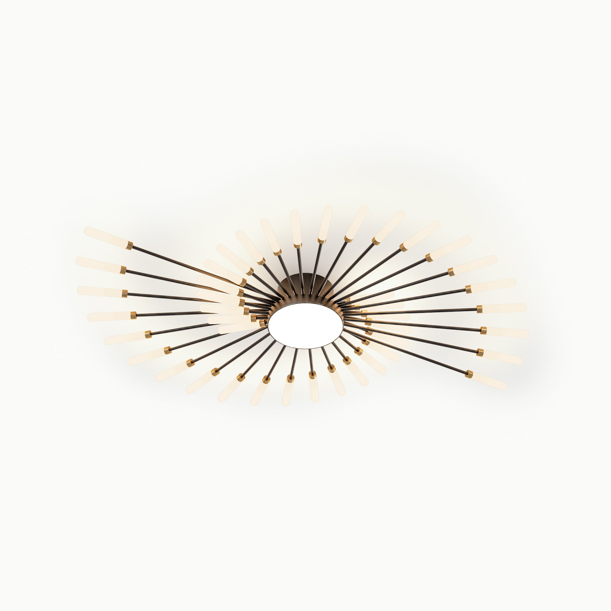 WOMO Firework Sunburst Flush Mount Ceiling Light-WM1001