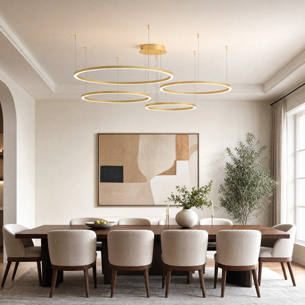 WOMO Multi LED Ring Chandelier-WM2003