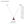 WOMO Small Cone Pendant Light-WM2298 thumbnail