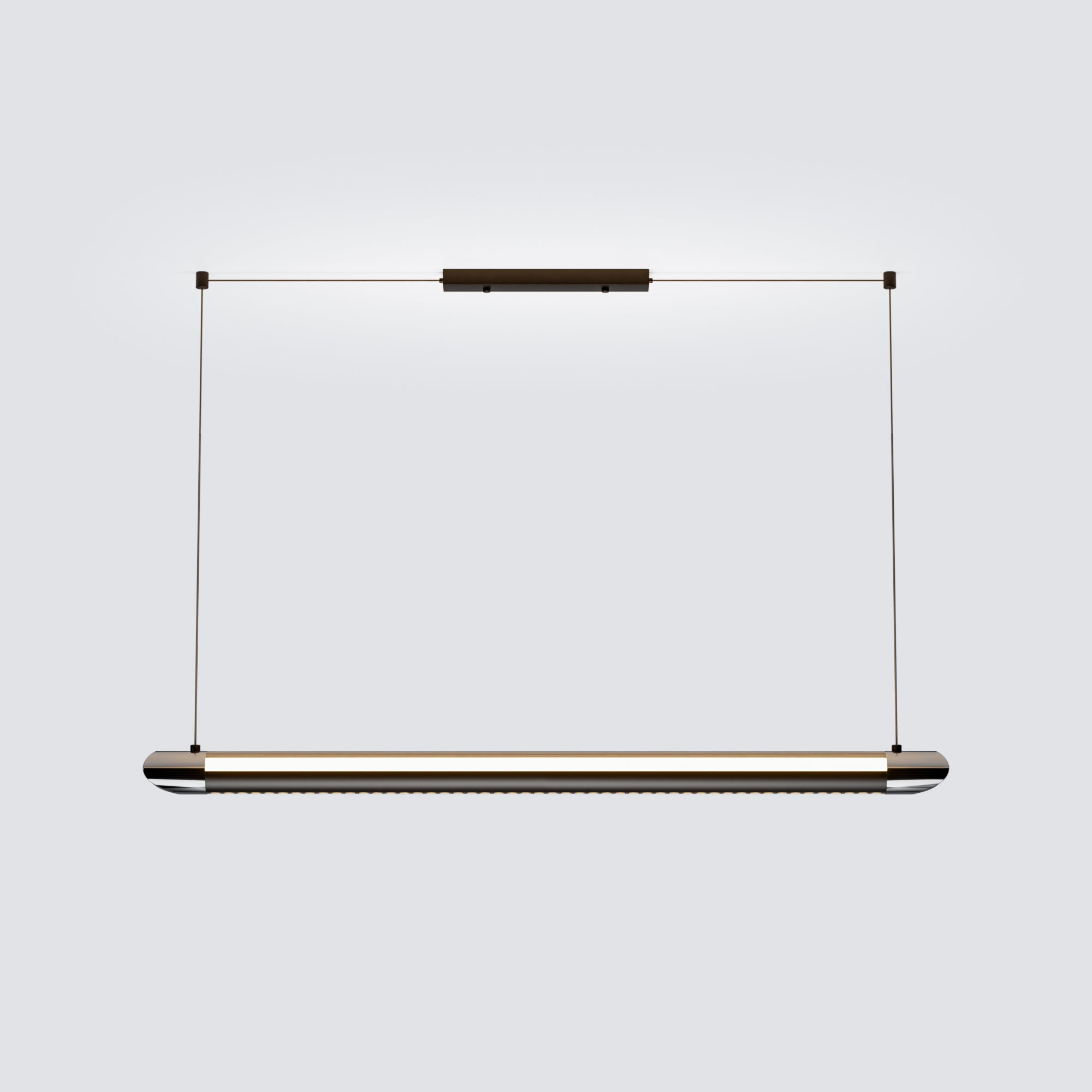 WOMO Black Linear Pendant Light - WM3225
