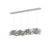 WOMO Argent/Gold Cloud Multi Pendant Chandelier-WM2042 thumbnail