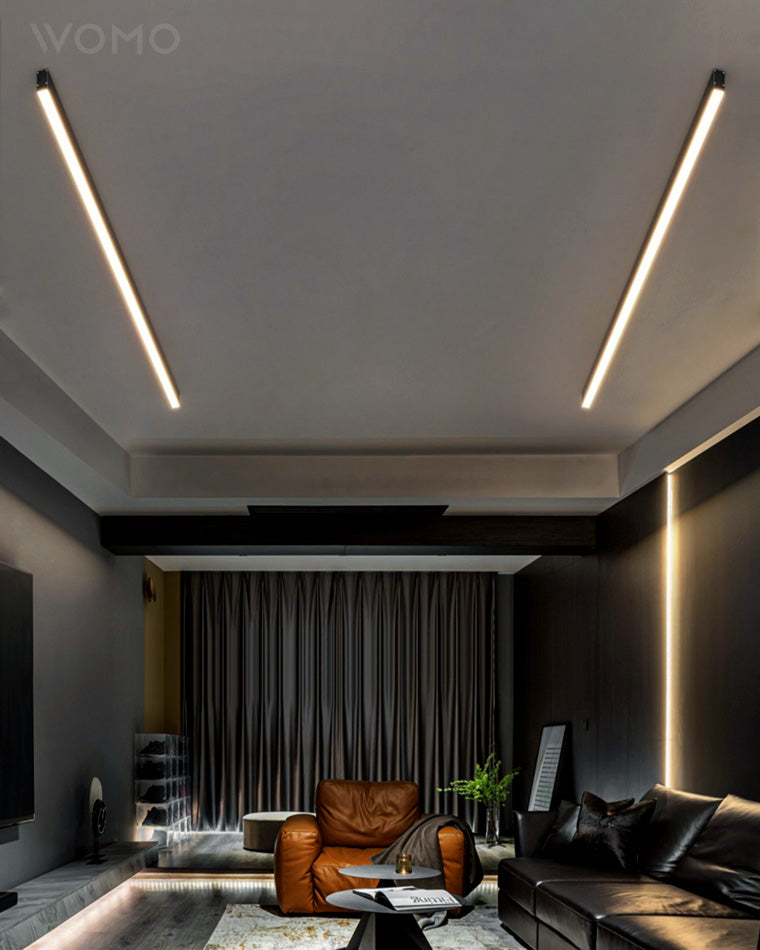 WOMO Dimmable Linear Flush Mount Ceiling Light-WM1003