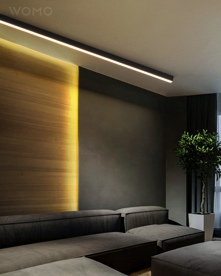 WOMO Dimmable Linear Flush Mount Ceiling Light-WM1003