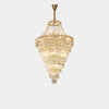 WOMO Oversized Gold Crystal Chandelier-WM2379 thumbnail
