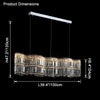 WOMO Flower Chrome Crystal Chandelier-WM2405 thumbnail