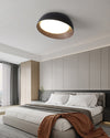 WOMO Wood Grain Asymmetrical Flush Mount Ceiling Light-WM1016 thumbnail