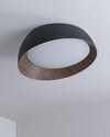 WOMO Wood Grain Asymmetrical Flush Mount Ceiling Light-WM1016 thumbnail