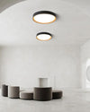 WOMO Oak Grain Round Ceiling Light-WM1017 thumbnail