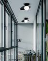 WOMO Frosted Glass Globe Asymmetrical Ceiling Light-WM1021 thumbnail