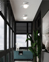 WOMO Frosted Glass Globe Asymmetrical Ceiling Light-WM1021 thumbnail