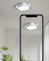 WOMO Round Chrome Flush Mount Ceiling Light-WM1063 thumbnail