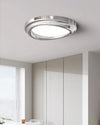 WOMO Round Chrome Flush Mount Ceiling Light-WM1063 thumbnail