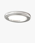 WOMO Dimmable Round Flat Chrome Ceiling Light-WM1064