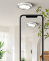 WOMO Dimmable Round Flat Chrome Ceiling Light-WM1064 thumbnail