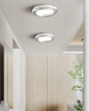 WOMO Dimmable Round Flat Chrome Ceiling Light-WM1064 thumbnail