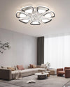 WOMO Big Flower Crystal Flush Mount Ceiling Light-WM1075 thumbnail