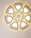 WOMO Big Flower Crystal Flush Mount Ceiling Light-WM1075 thumbnail