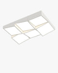 WOMO Square/Scalloped Flush Mount Ceiling Light-WM1079