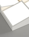 WOMO Square/Scalloped Flush Mount Ceiling Light-WM1079 thumbnail