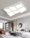 WOMO Square/Scalloped Flush Mount Ceiling Light-WM1079 thumbnail
