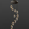 WOMO Rock Crystal Rain Chandelier-WM2189 thumbnail
