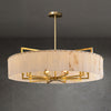 WOMO Round Alabaster Chandelier-WM2390a thumbnail