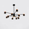 WOMO Rose Gold Arm Chandelier-WM2644 thumbnail