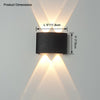 WOMO Outdoor Up Down Wall Light-WM9084 thumbnail