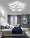 WOMO Big Flower Crystal Flush Mount Ceiling Light-WM1107 thumbnail