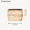WOMO Alabaster Square Ceiling Light-WM1115 thumbnail