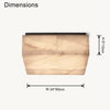 WOMO Alabaster Square Ceiling Light-WM1115 thumbnail