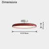 WOMO Colorful Disc Ceiling Light-WM1117 thumbnail