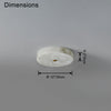 WOMO Modern Round Alabaster Ceiling Light-WM1118 thumbnail