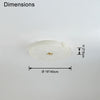 WOMO Modern Round Alabaster Ceiling Light-WM1118 thumbnail