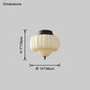 WOMO Art Deco Glass Ceiling Light-WM1121 thumbnail
