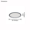 WOMO Flat Disc Flush Mount Ceiling Light-WM1122 thumbnail