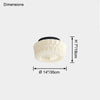 WOMO Round Glass Ceiling Light-WM1125 thumbnail
