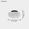 WOMO Round Glass Ceiling Light-WM1125 thumbnail