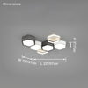 WOMO Honeycomb Flush Mount Ceiling Light-WM1127 thumbnail