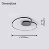 WOMO Heart LED Flush Mount Ceiling Light-WM1129 thumbnail