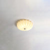 WOMO Pleated Glass Flush Mount Ceiling Light-WM1133 thumbnail