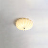 WOMO Pleated Glass Flush Mount Ceiling Light-WM1133 thumbnail